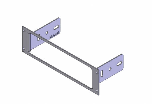 1-Piece Equipment Mounting Bracket, 2.5″ Mounting Space Motorola Max Trac 3000