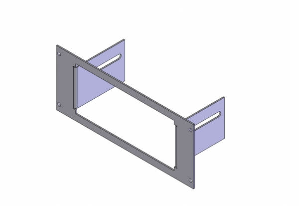 1-Piece Equipment Mounting Bracket, 3.5″ Mounting Space, Fits Carson SC-409