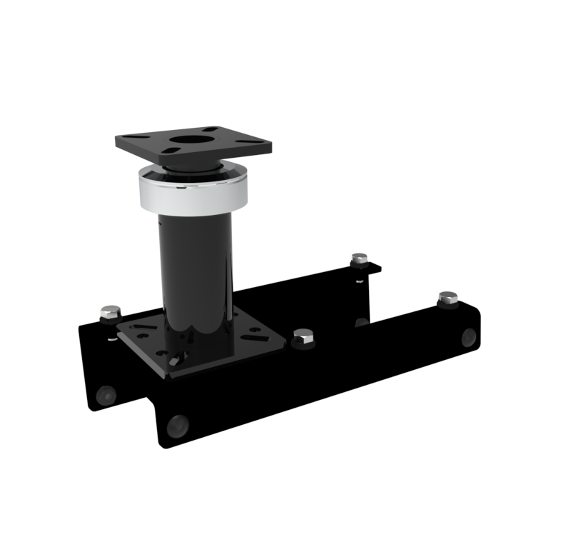 Internal Pole Mount for 2020-2026 Ford Interceptor Utility Flat Console