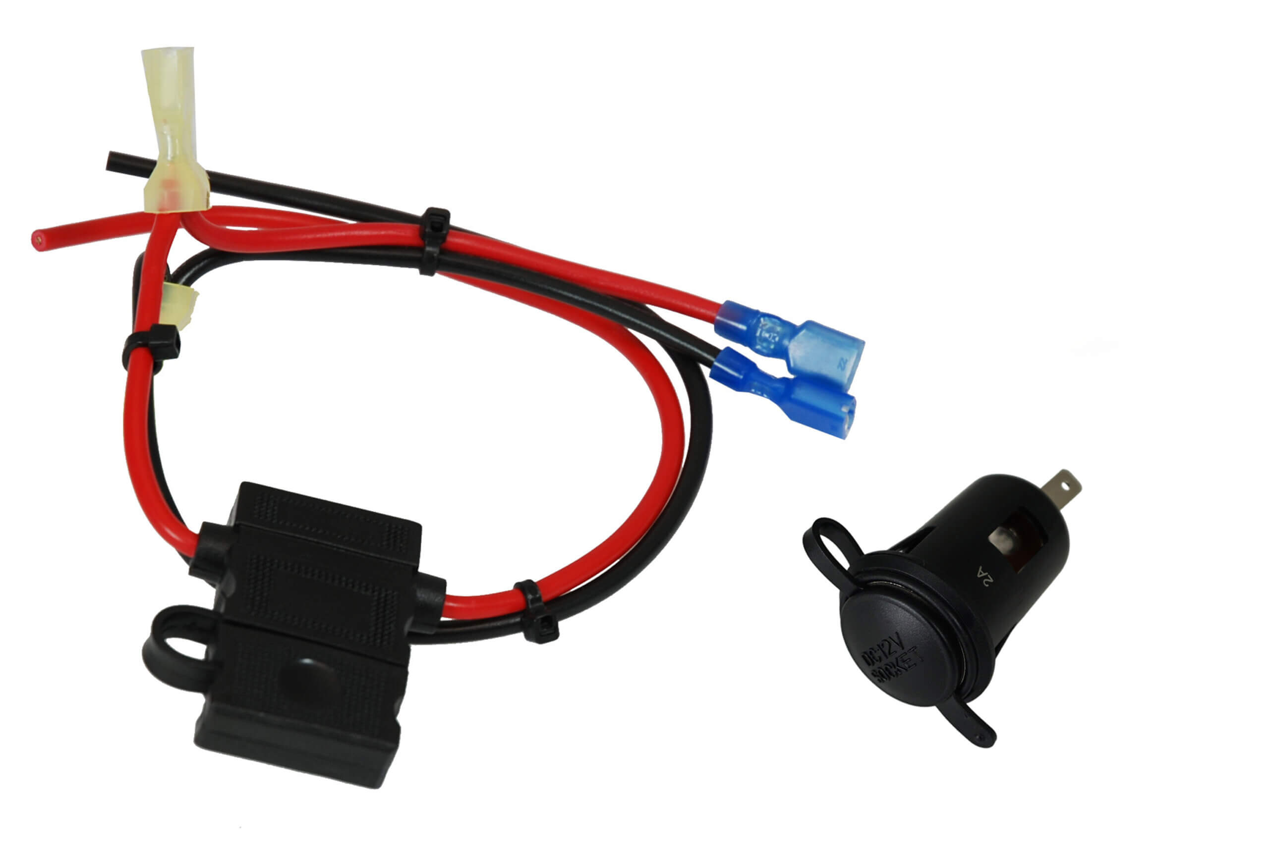 Hardware Kit Complete With Lighter Socket, Lighter Cap, Wire & Fuse
