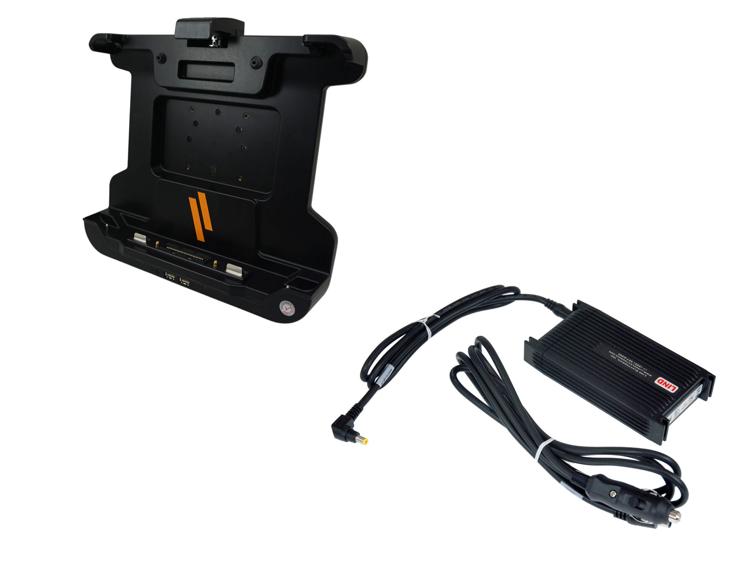 DISCONTINUED – Docking Station For Panasonic TOUGHBOOK 33 Tablet with Standard Port Replication & Dual Pass-Thru Antenna Connections & LIND Power Supply