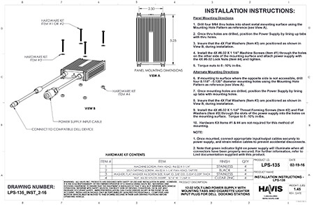 Installation Instructions (PDF)