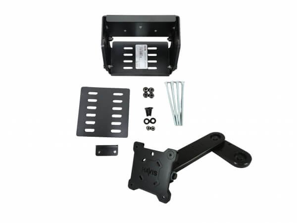 DISCONTINUED – Forklift Pillar Mount & Swivel Arm For Keyboards  With 3″ Base & 6″ Extension