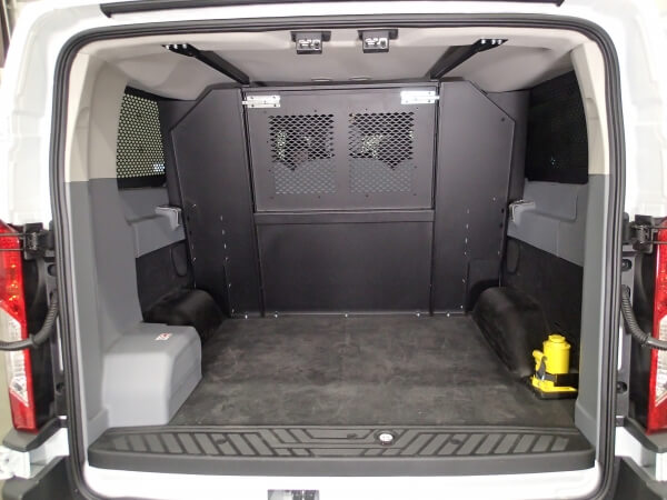 Rear Partition Filler Panel Mount Kit For 2015-2026 Ford Transit Low Roof, 130″ WB, 8 Passenger Window Van