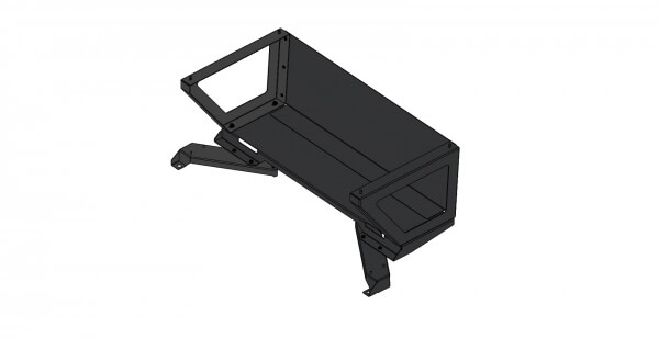 Raised Modular Storage Drawer Mount for 2020-2026 Ford Interceptor Utility