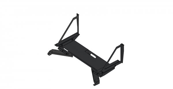 Storage Drawer Mount for 2020-2026 Ford Interceptor Utility with Havis Standard K9