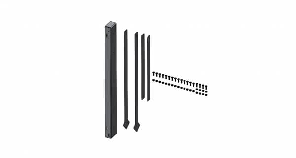 Adapter Kit for Pro-Gard Partition to Havis Storage Mount in 2011-2026 Dodge Durango