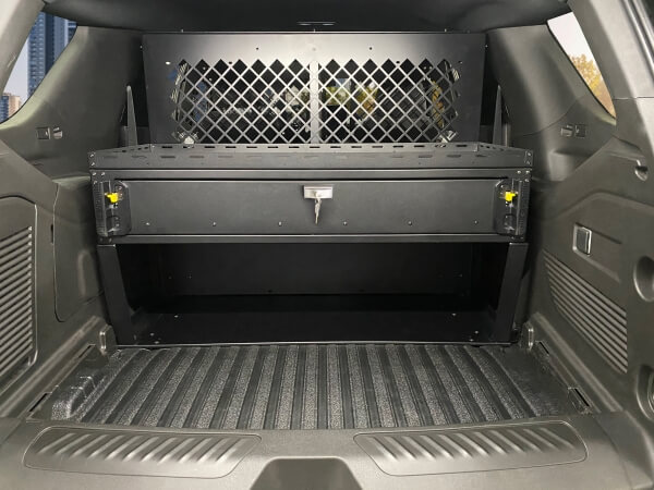 Havis Modular Storage Drawer Mount with Tall Risers for 2021-2026 Chevrolet Tahoe