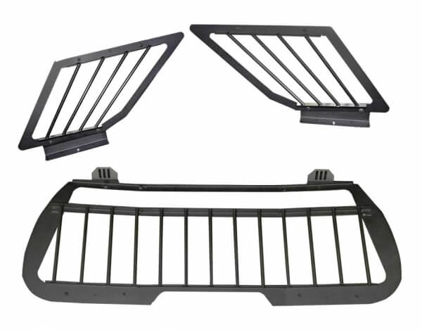 Rear Cargo Interior Window Bars for 2020-2026 Ford Interceptor Utility