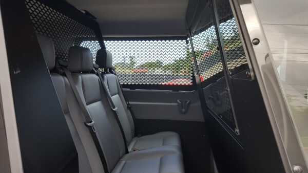 Interior Window Guard Kit for 2015-2026 Ford Transit Window Van (Wagon) with Low Roof, Long Length 148″ Wheelbase and Passenger Side Sliding Door