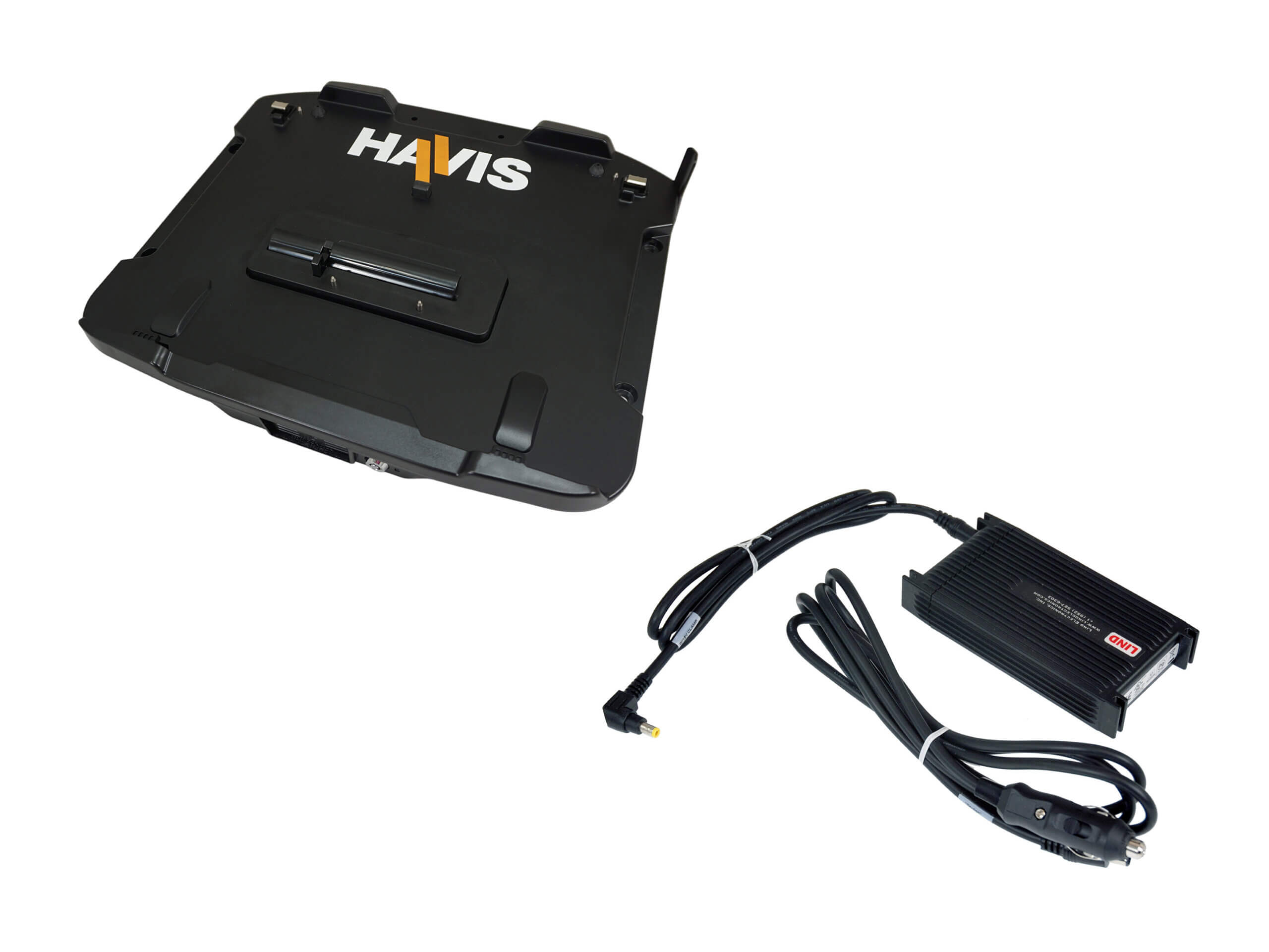 DISCONTINUED – Docking Station For Panasonic TOUGHBOOK 40 Laptop with Advanced Port Replication & Quad Pass-Thru Antenna Connections & LIND Power Supply
