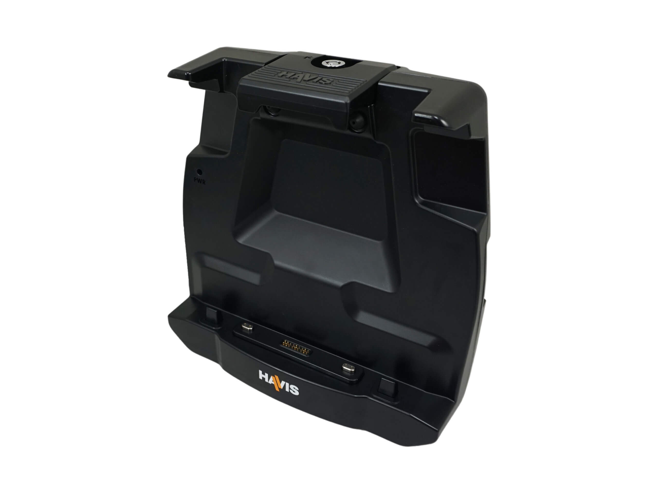 Docking Station for Dell’s Pro Rugged 12 (7230) Tablet with Advanced Port Replication & Quad Pass-Thru Antenna Connection