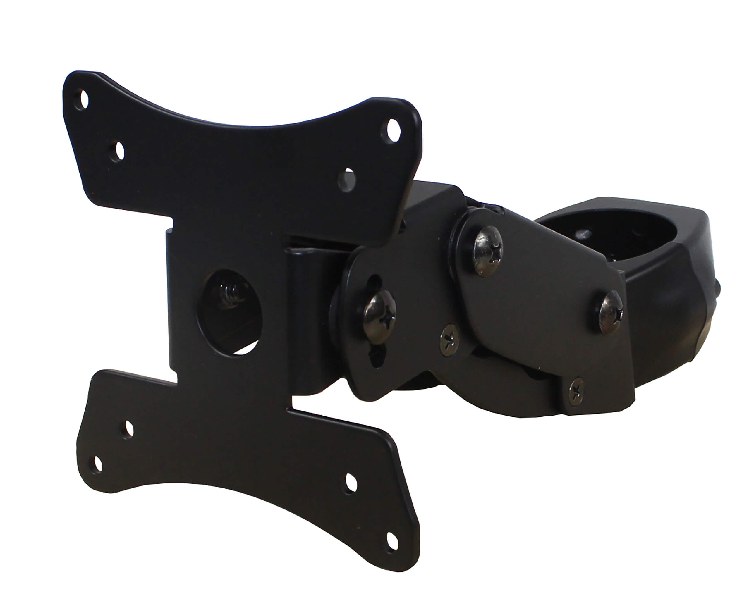 TechTower, Monitor Arm, 4″ Height Adjustable with Fixed Pole Clamp