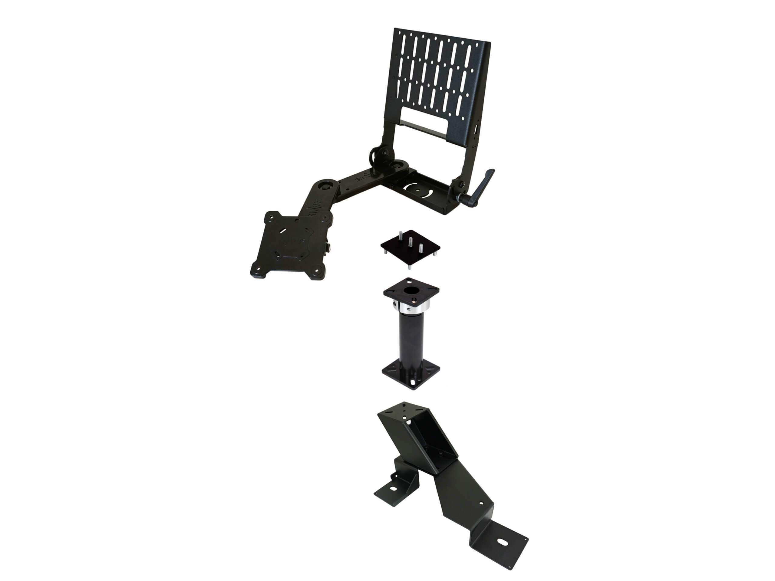 Standard Tablet Pedestal Mount Package For 2018-2026 Ford Expedition, Ford 2015-2026 F-150, 2017-2026 F-250, F-350, F-450, F-550 Chassis Cab, & 2022-2026 Ford F-150 Lightning