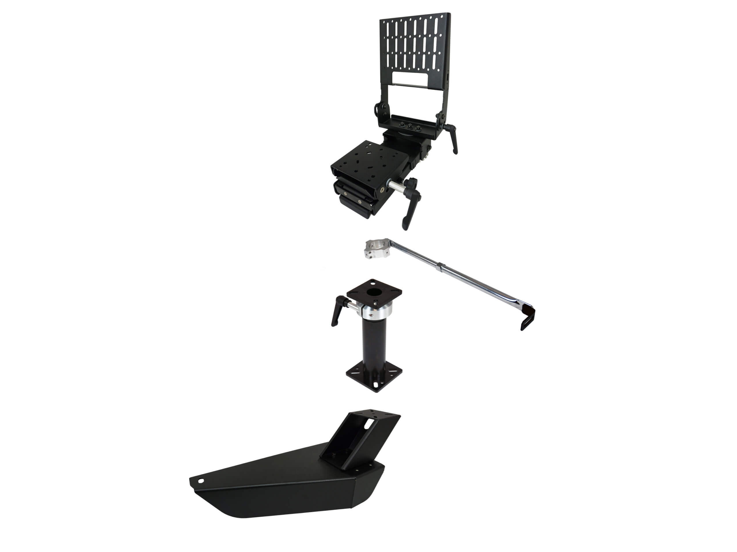 Premium Tablet Pedestal Mount Package For 2021-2026 Chevrolet Tahoe, 2019-2026 Silverado & GMC Sierra 1500