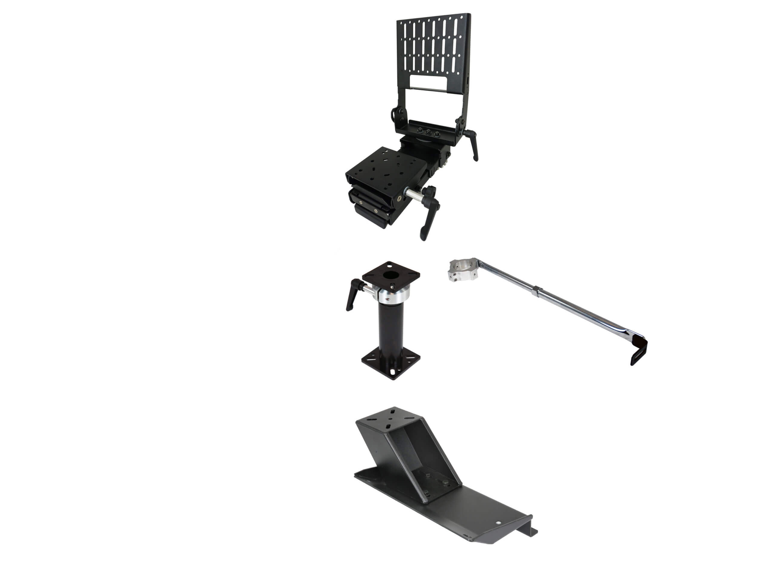 Premium Tablet Pedestal Mount Package for 1999-2016 Ford F-250 – F-550 & 2011-2026 F-650, F-750 Chassis Cab