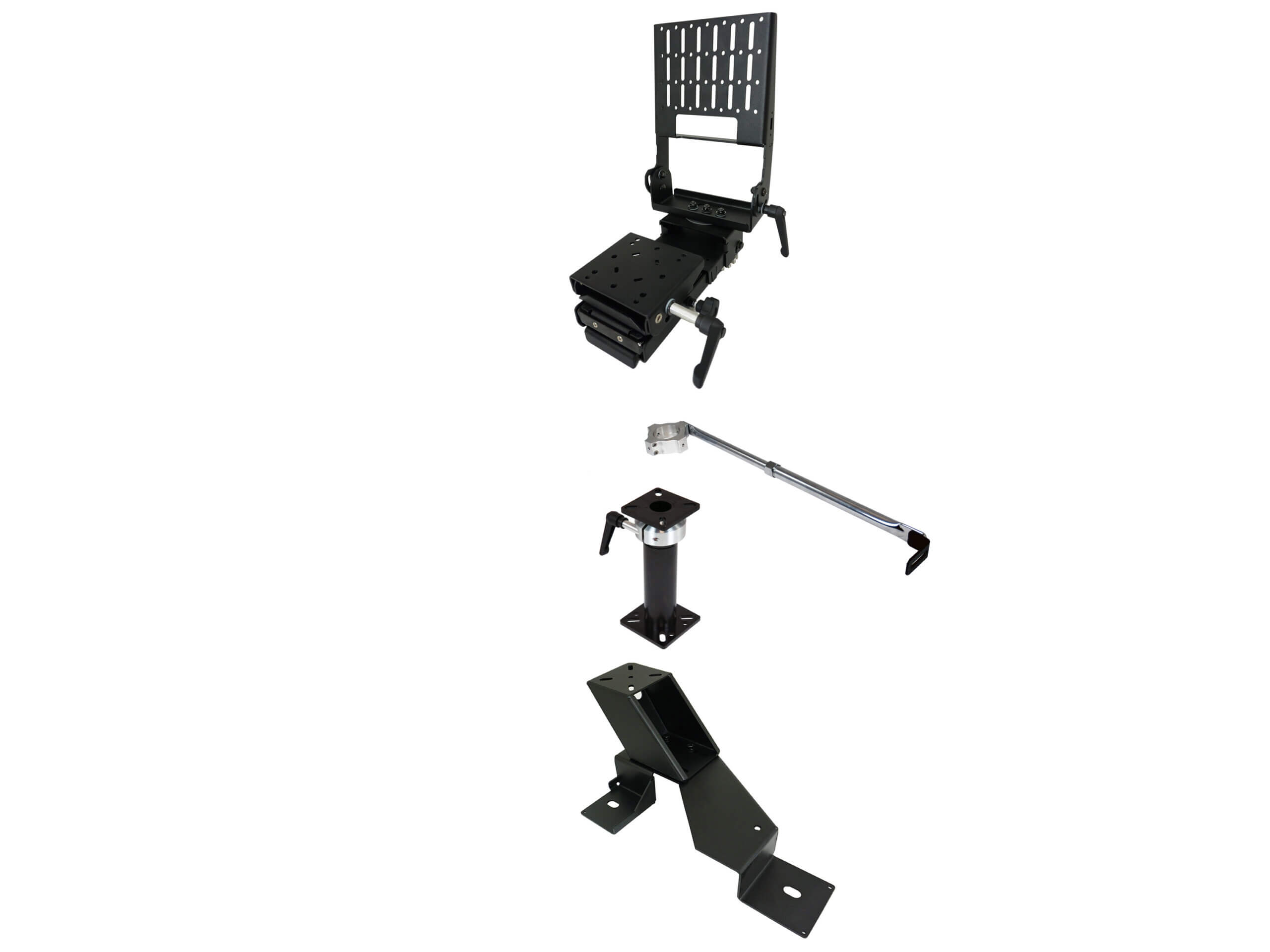 Premium Tablet Pedestal Mount Package for 2018-2026 Ford Expedition, 2015-2026 F-150, & 2017-2026 F-250, F-350, F-450, F-550 Chassis Cab & 2022-2026 Ford F-150 Lightning