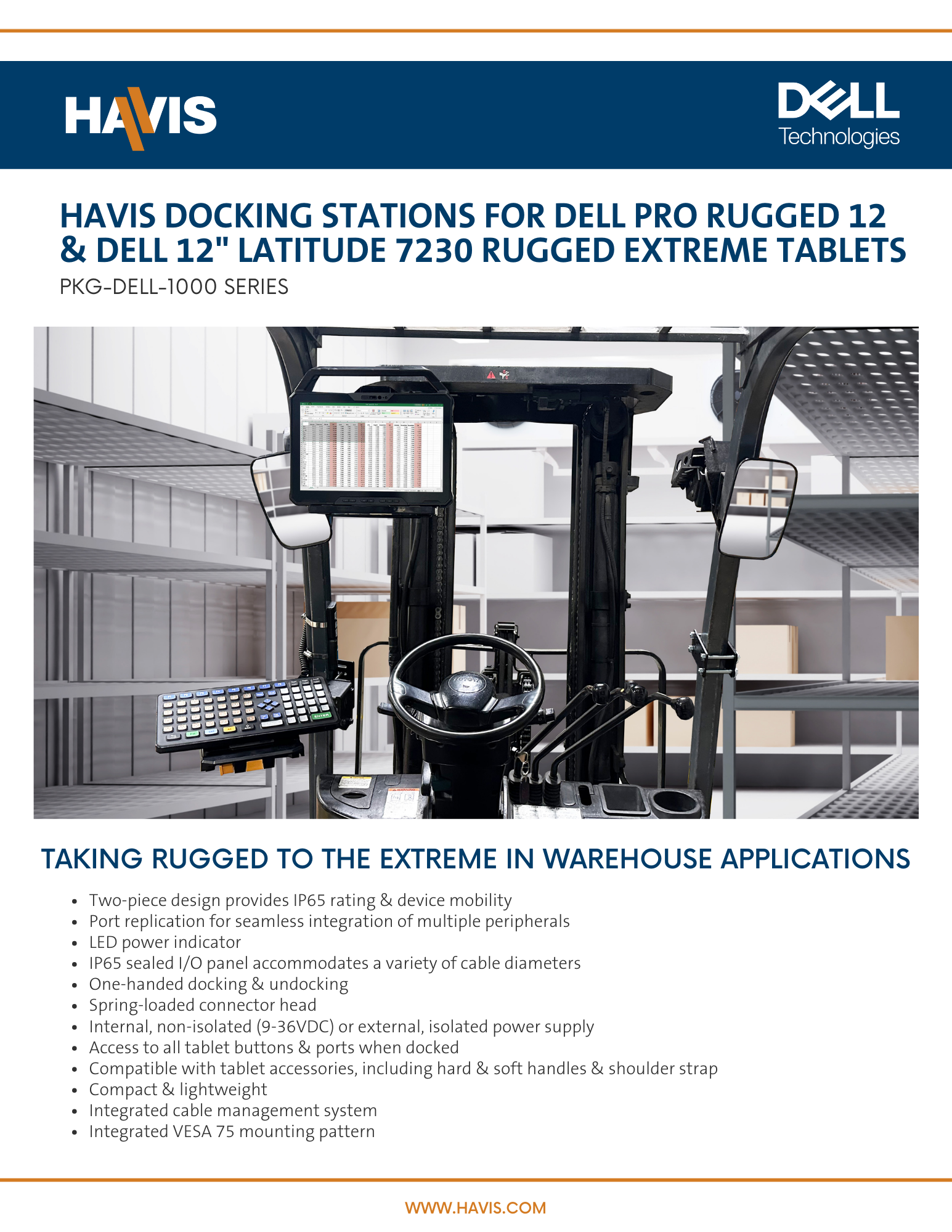 PKG-DELL-1000 Sales Sheet - Material Handling
