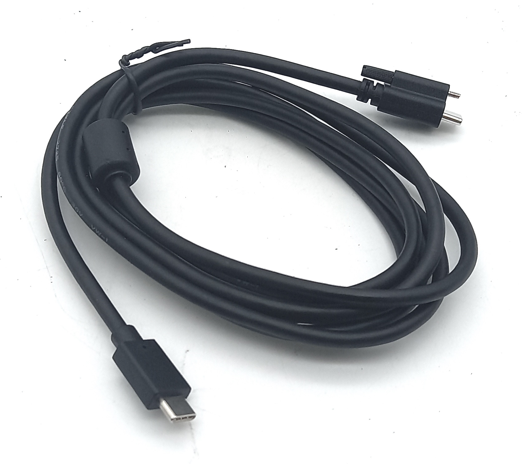 Replacement Upstream USB-C Cable for Rugged USB-C Port Replication Hub with Thumbscrew Retention Feature