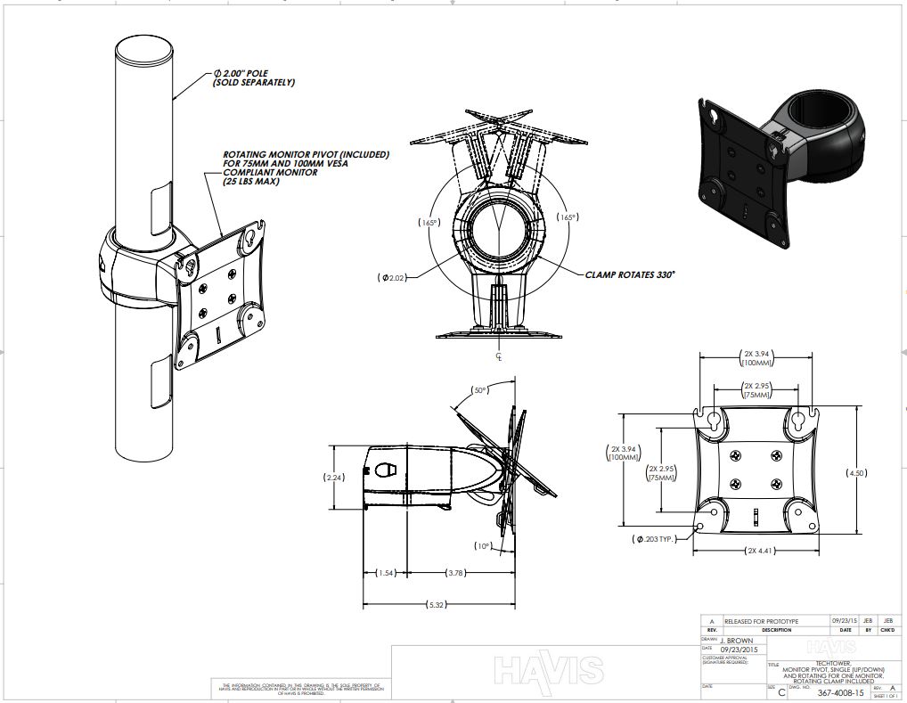 Customer Verification Drawing