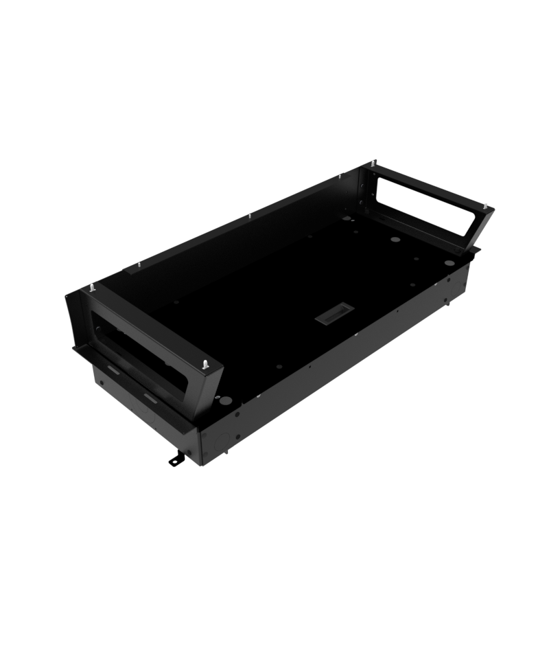 Forward Electronics Mounting Trunk Tray Storage Box with Low 7″ Risers for 2021-2026 Chevrolet Tahoe