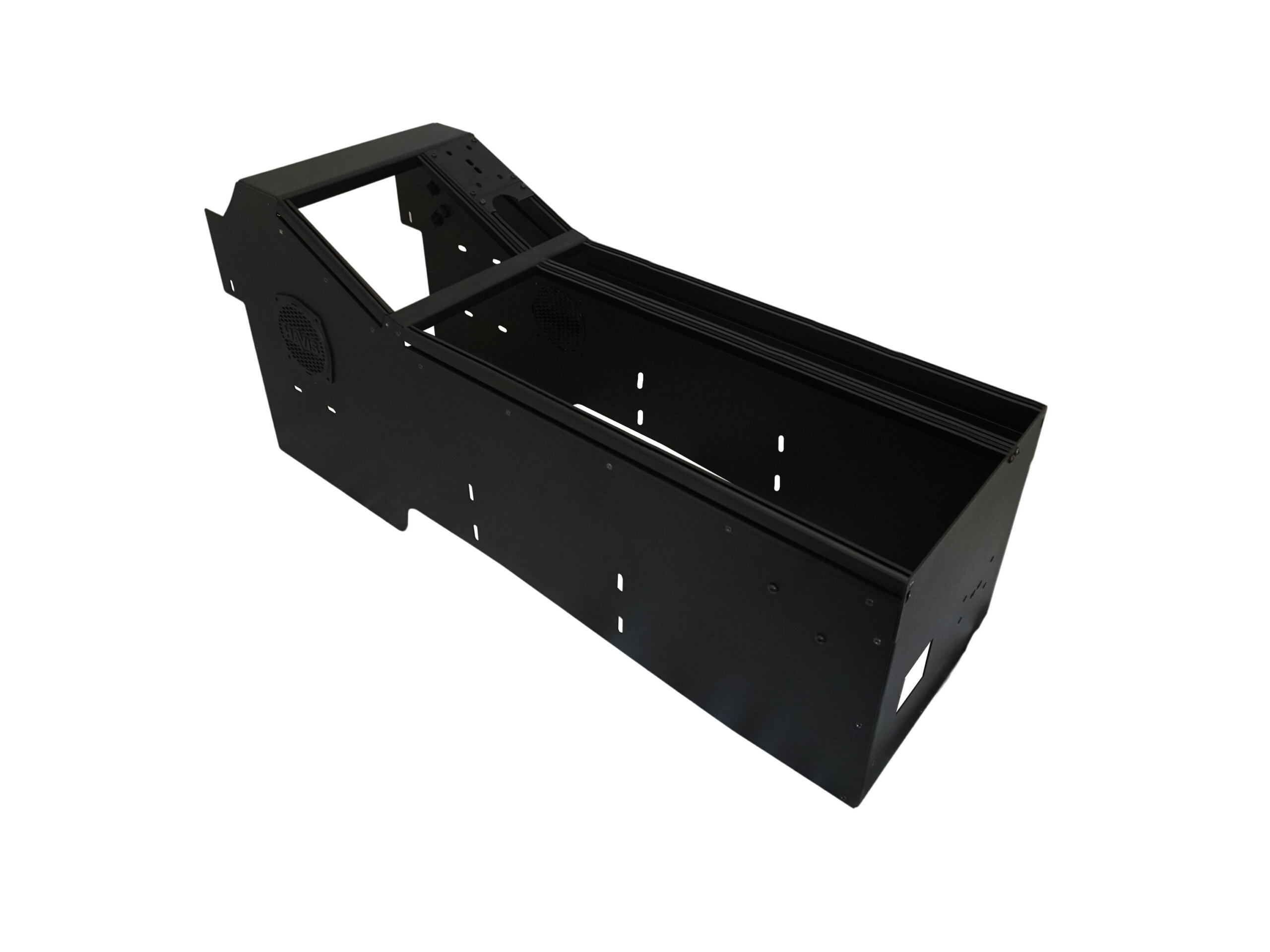 Vehicle-Specific 32″ Wide Angled Console for 2024-2026 Chevrolet Silverado – EV