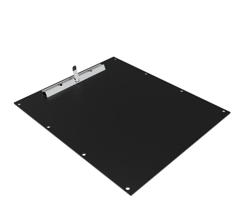 OBSOLETE – Console Accessory Kit – 10″ Filler Plate with Paper Clip
