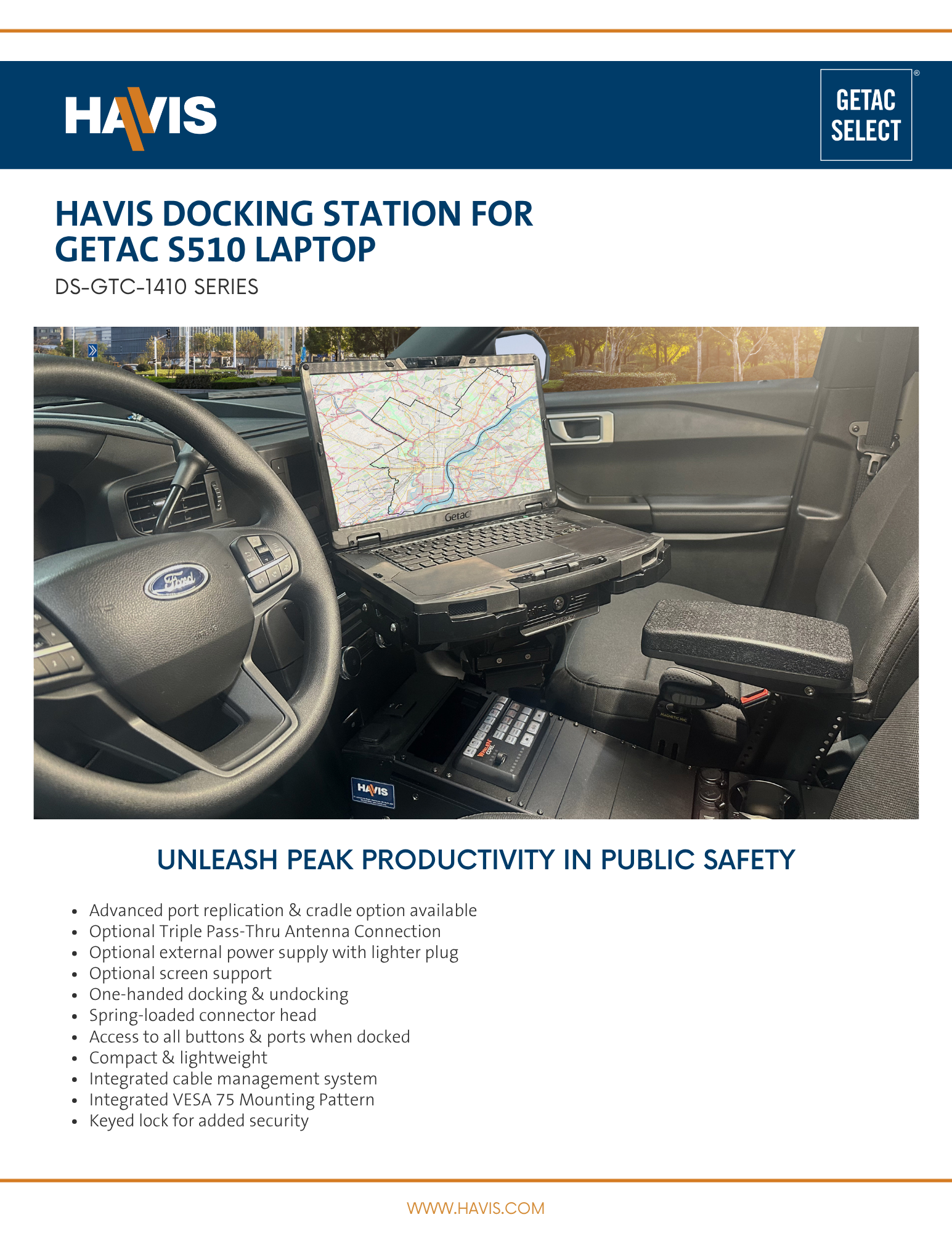 DS-GTC-1410 Public Safety Sales Sheet