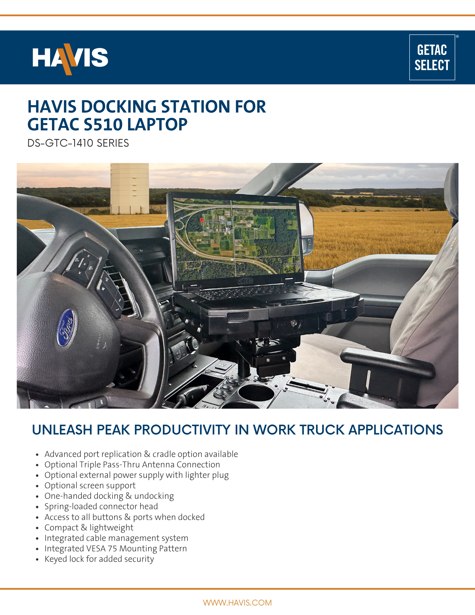 DS-GTC-1410 Work Truck Sales Sheet