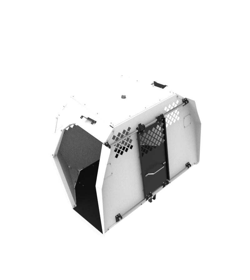 Standard K9 Transport System For 2024-2026 Chevrolet Blazer EV – White