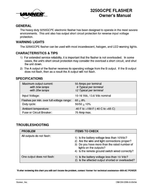 Owner's Manual