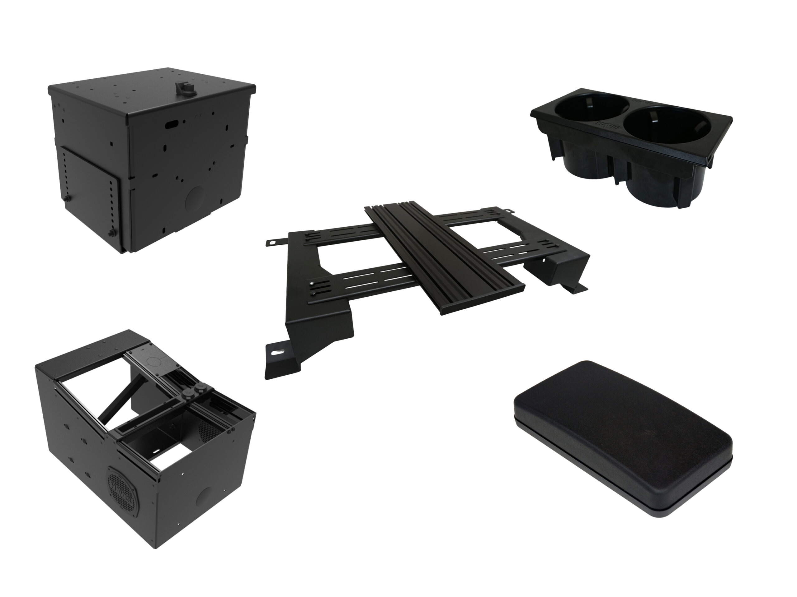 Work Truck Console Package for 2004-2026 Freightliner M2 106/112 with Bucket Seats