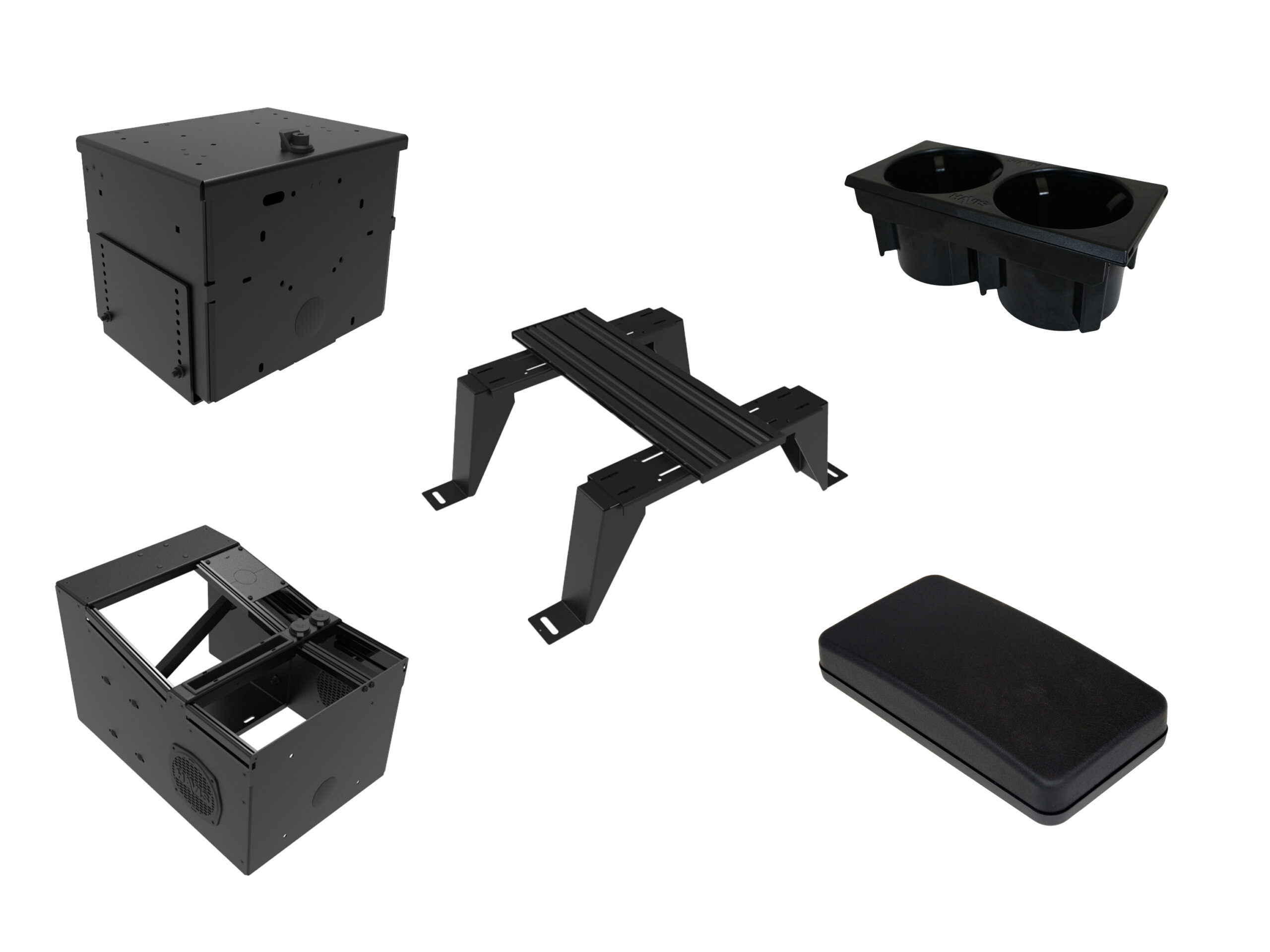 Work Truck Console Package for 2004-2026 International 4300/7300 Bucket Seat