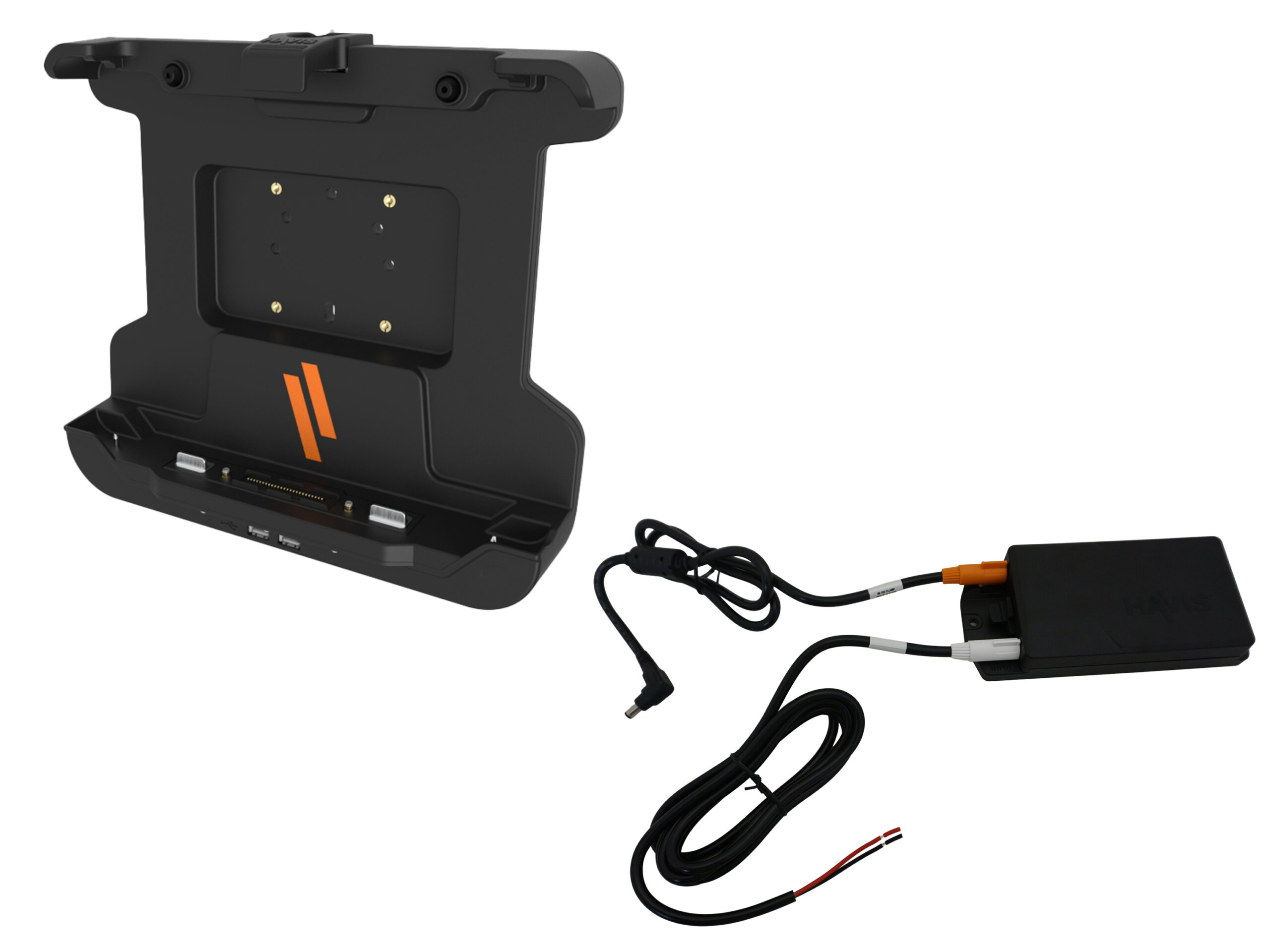 Docking Station for Panasonic TOUGHBOOK 33 & TOUGHBOOK 33 with 5G with Standard Port Replication & Dual Pass-Thru Antenna Connections & Havis Power Supply