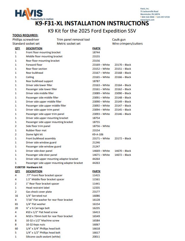 Installation Instruction (pdf)