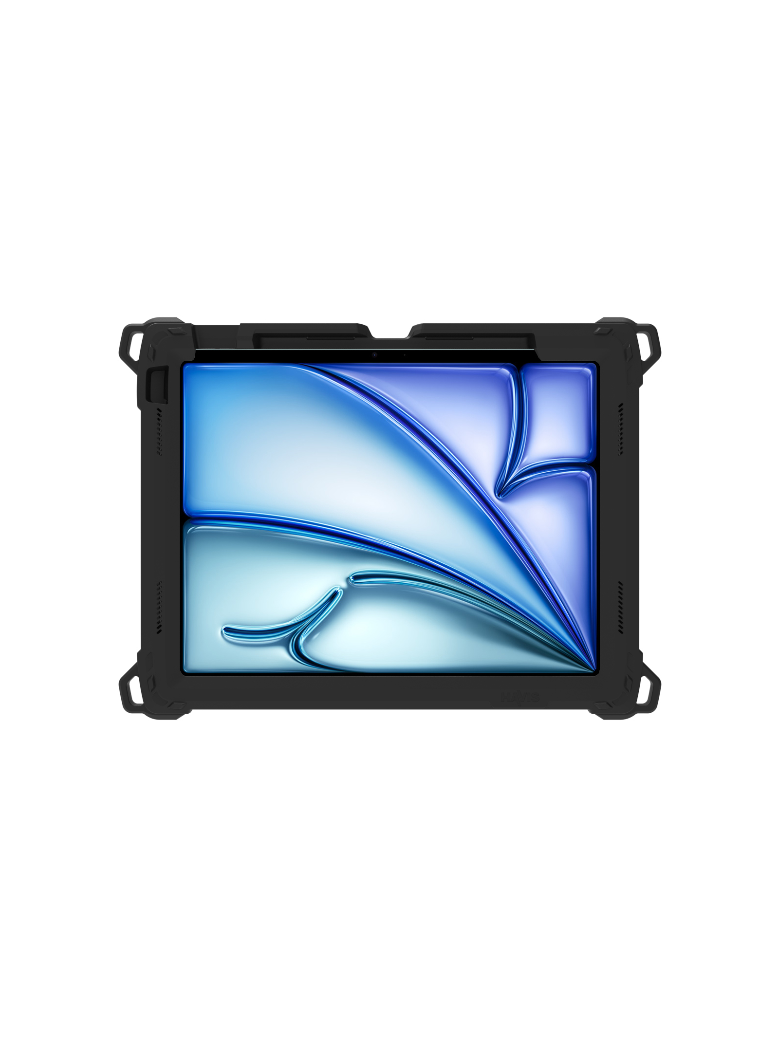 Havis Rugged Tablet Case for Apple iPad Pro 12.9″ (3rd – 6th Gen) & iPad Air 13″ (M2-M4) with Touch ID Accommodation