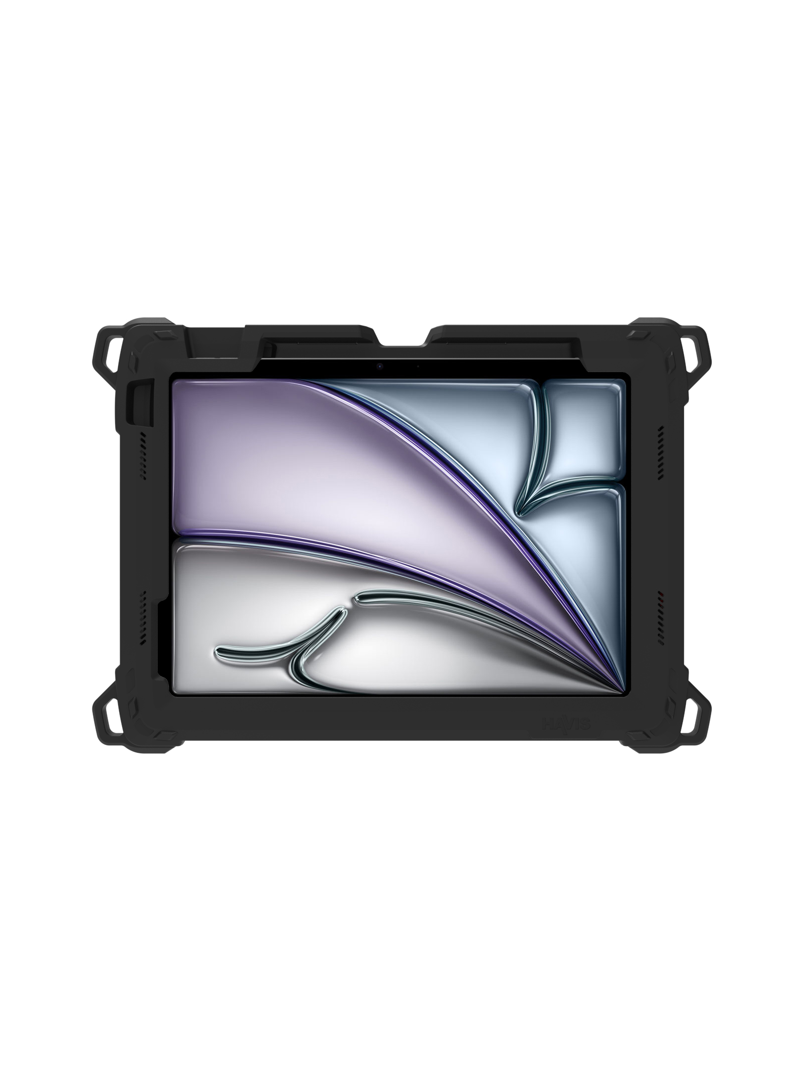 Havis Rugged Tablet Case for Apple iPad Air 11” (4th-5th Gen, M2-M4) with Touch ID Accommodation