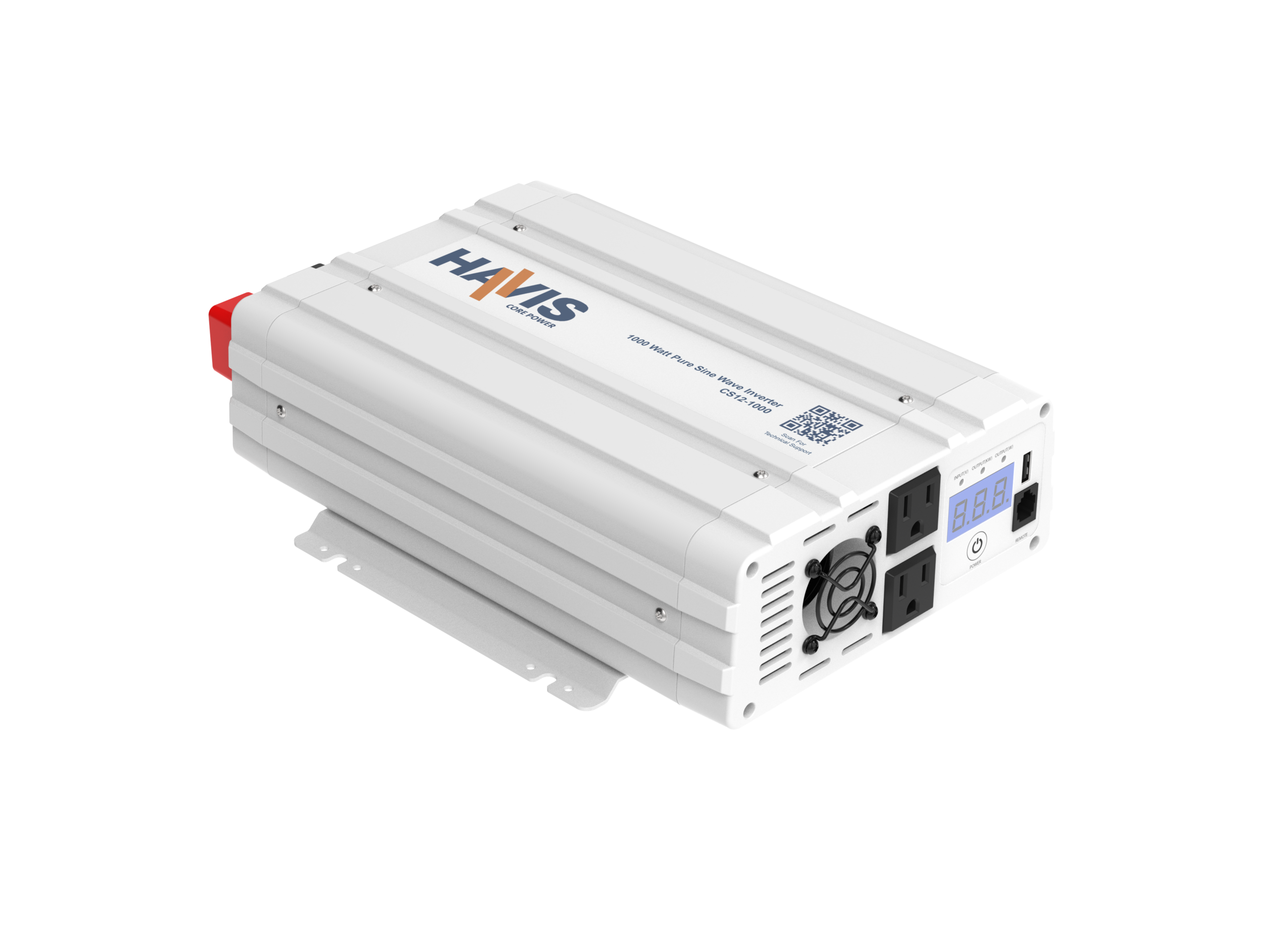 CS Series Core Power Inverter, Pure Sine Wave, 12VDC Input & 1000W AC Output