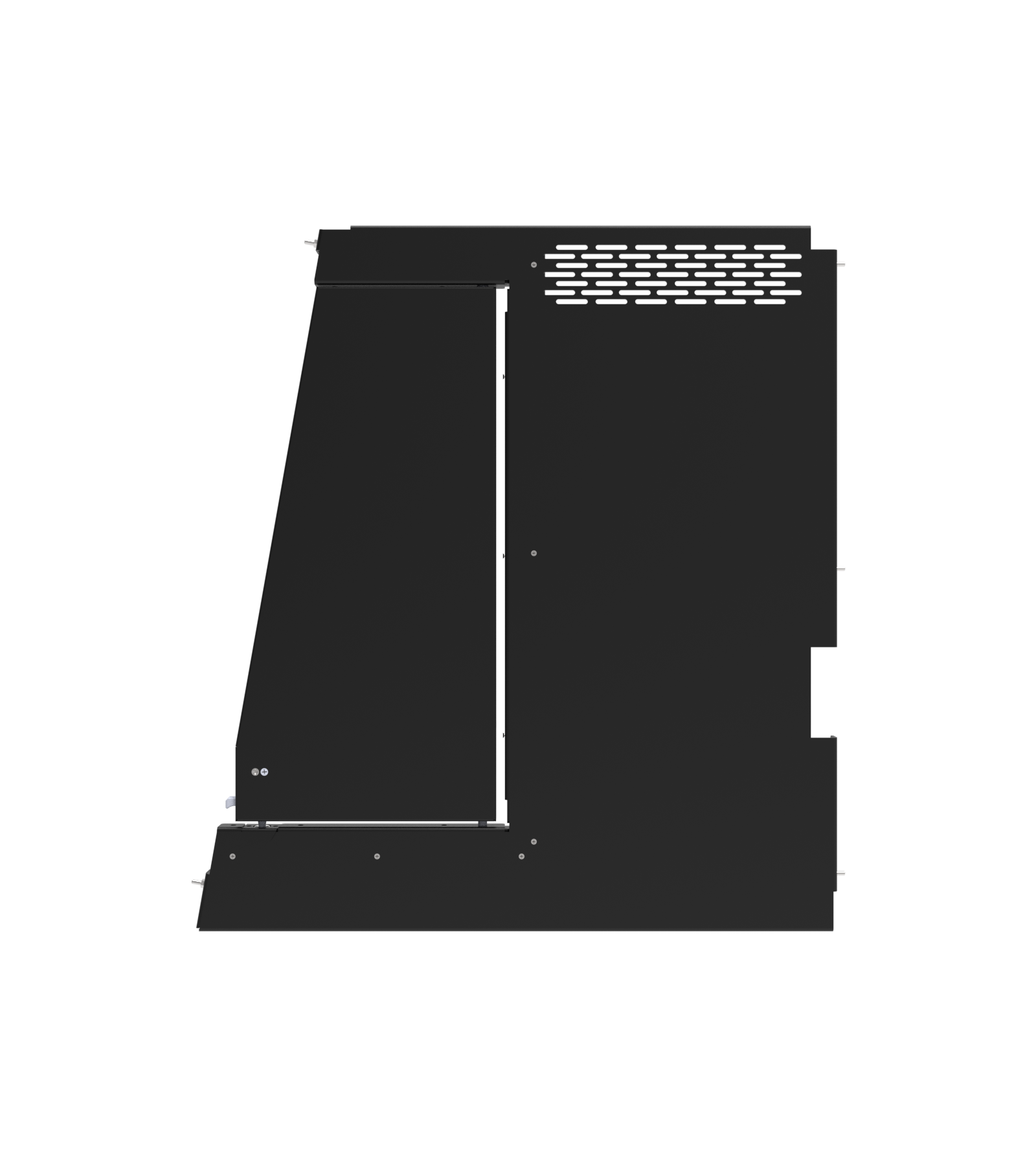 Dual K9 Divider With Door For 2021-2026 Chevrolet Tahoe Standard K9 – Black