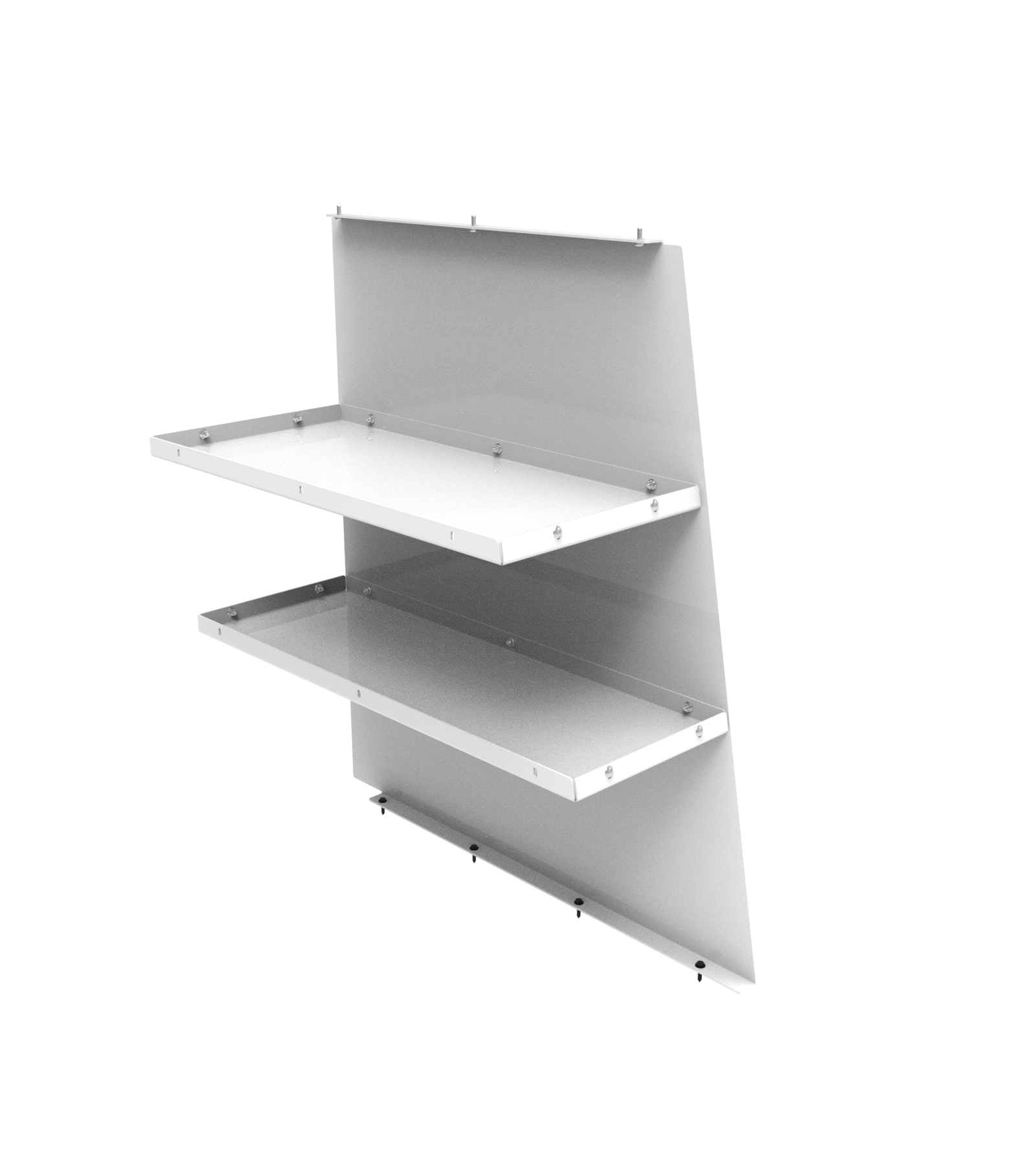Side Door Storage System Insert for 2020-2026 Ford Interceptor Utility Standard K9 – White