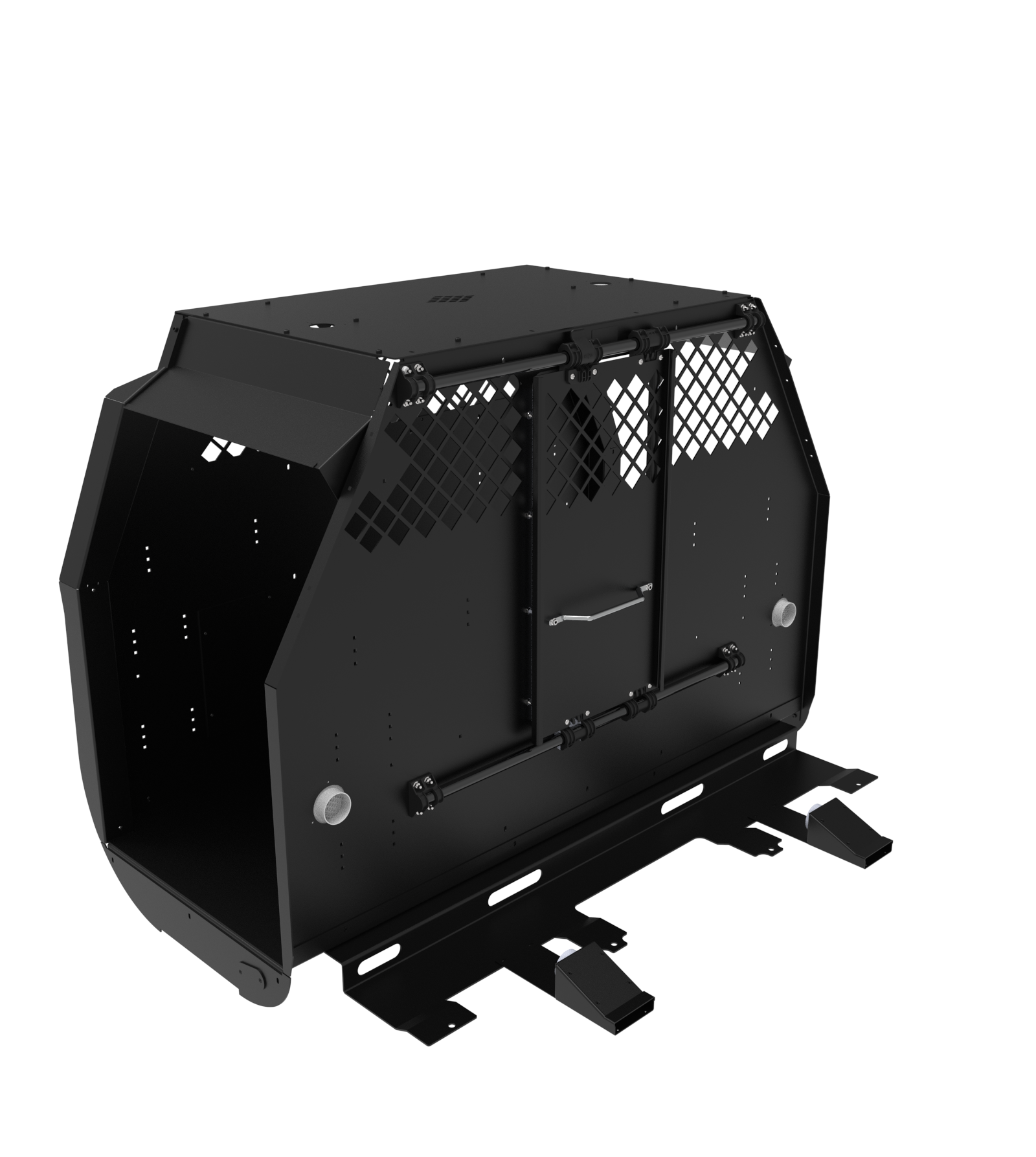 Standard K9 Transport System For 2017-2026 Ford F-Series  – Black