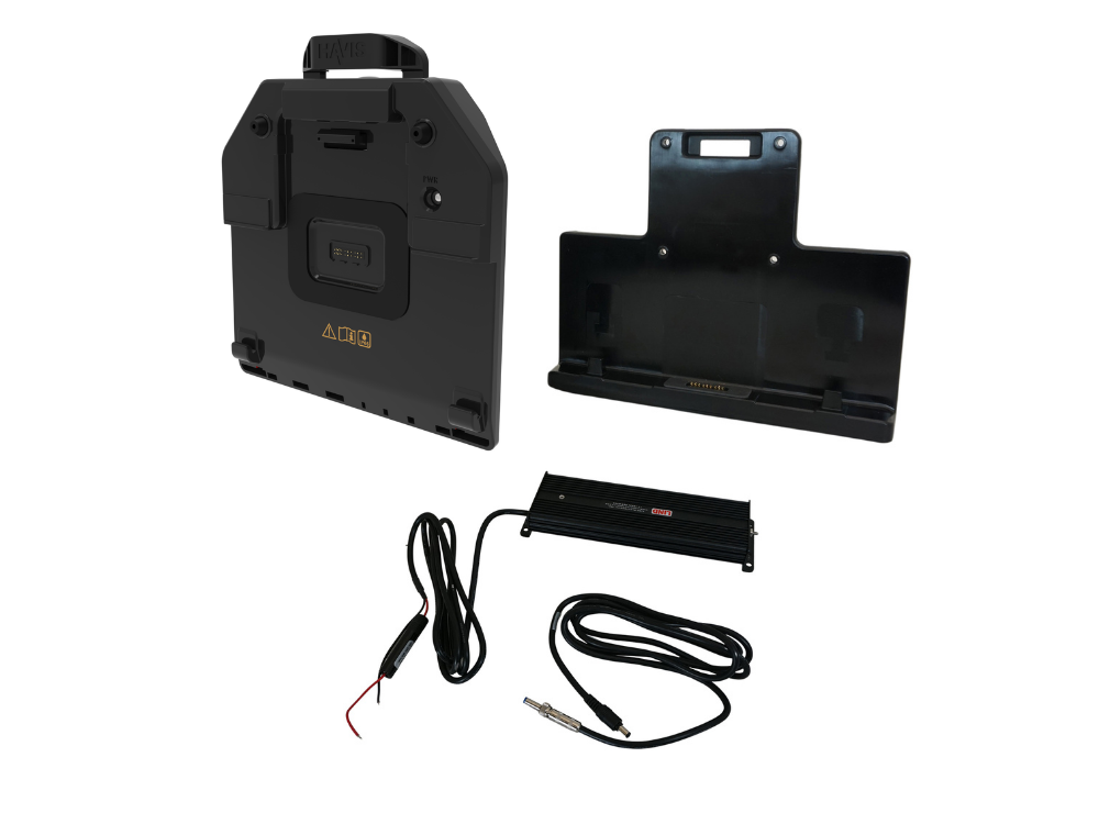Package – IP66 Docking Solution for Dell’s Pro Rugged 12 (7230) Tablet with Isolated Power Supply (20-60VDC)
